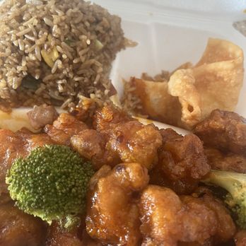 Fortune Express - General Tso combo plate - Chinese Near Me - Saint Louis, Missouri Fortune Express - General Tso combo plate - Chinese Near Me - Saint Louis, Missouri