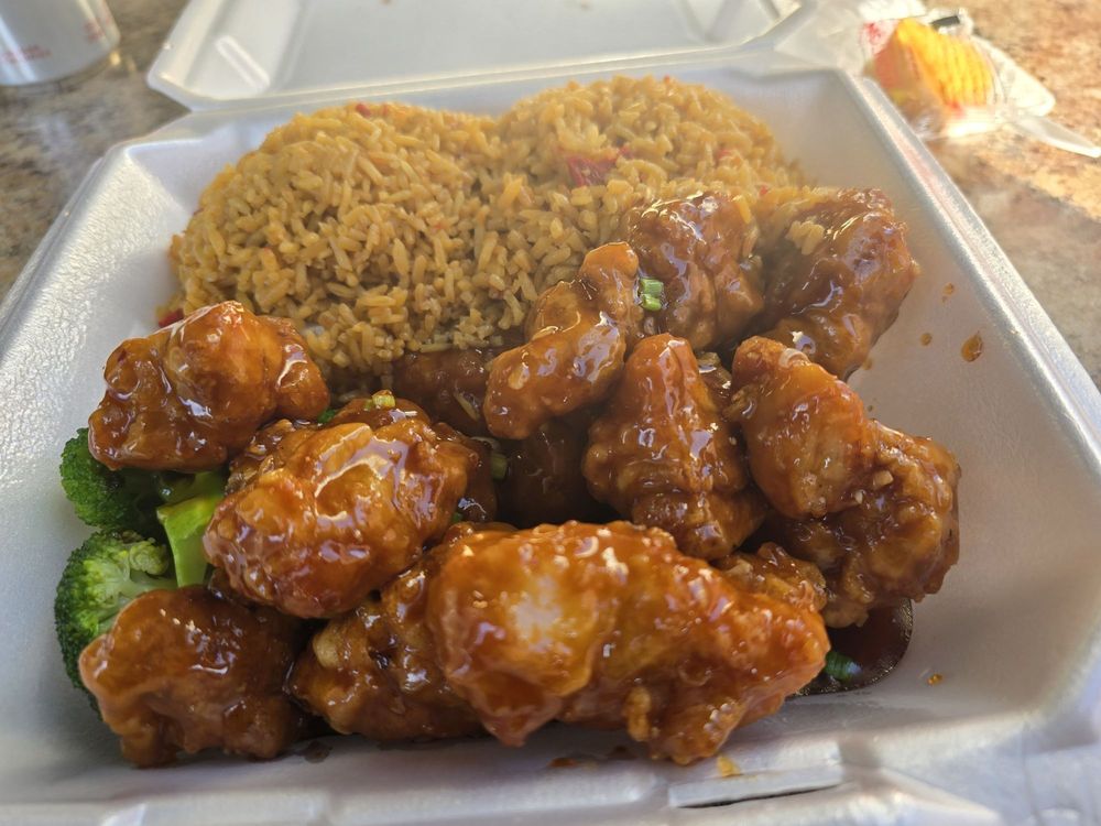 Food from China Wok Restaurant