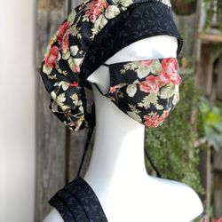 Dorothy's Uniforms - New scrub hats and matching face masks.