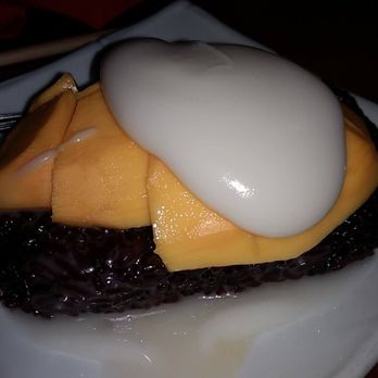 Koung Thai Restaurant  - Mango Sticky Rice dessert - Thai Near Me - Rockwall, Texas