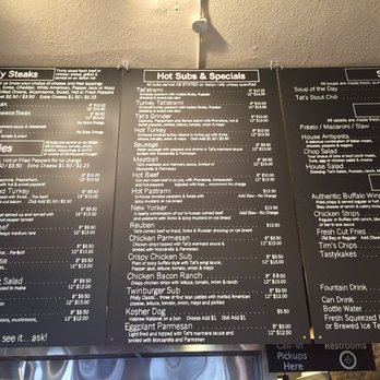 Tat's Delicatessen - Philly Steaks, Hoagies, and Hot Subs menu - Tat's Deli - Delis Near Me - Seattle, Washington Tat's Delicatessen - Philly Steaks, Hoagies, and Hot Subs menu - Tat's Deli - Delis Near Me - Seattle, Washington