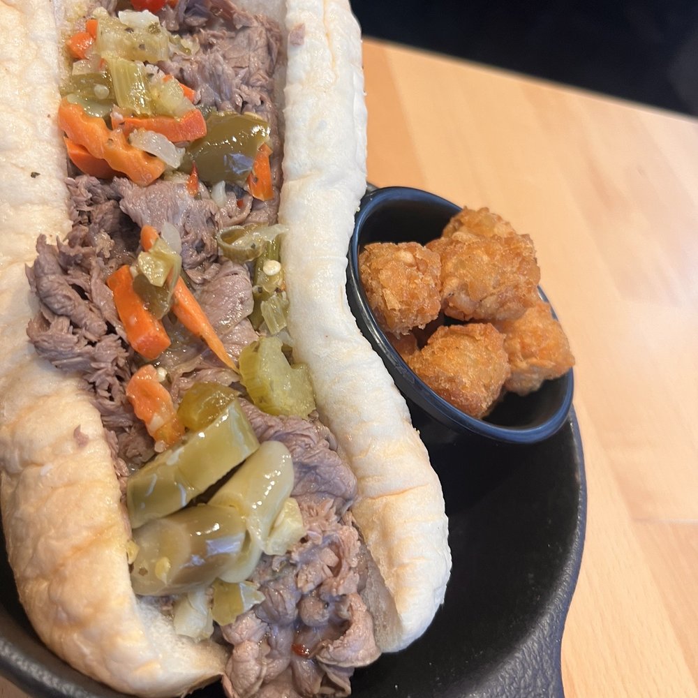 Campanelle - Lunch Special: Italian Roast Beef with giardiniera - Italian Near Me - Lino Lakes, Minnesota Campanelle - Lunch Special: Italian Roast Beef with giardiniera - Italian Near Me - Lino Lakes, Minnesota