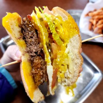 Feed Co. Burgers - Classic feed burger with added bacon and egg - Burgers Near Me - Seattle, Washington