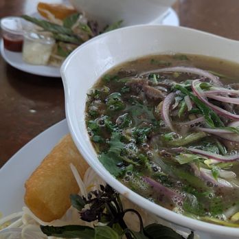 SúperClub - Hanoi Style Pho in the front and Roasted Brisket in the background. - Vietnamese Near Me - Hayward, California