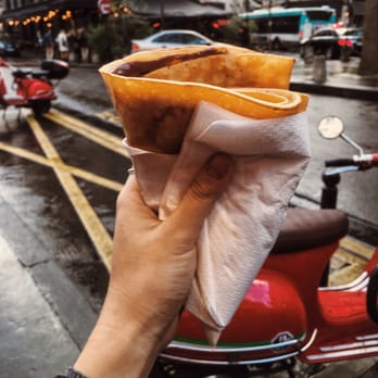 L'Avant Comptoir - Chocolate crepe for 2.5€!!!!! - Tapas Bars Near Me - Paris, 75