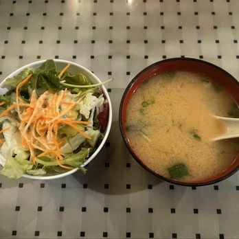 Shogun - Salad and Miso Soup - Sushi Bars Near Me - Stockton, California Shogun - Salad and Miso Soup - Sushi Bars Near Me - Stockton, California