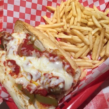 Chicago Mikes Pizza - Sausage Sandwich for dinner - Pizza Near Me - Gardnerville, Nevada