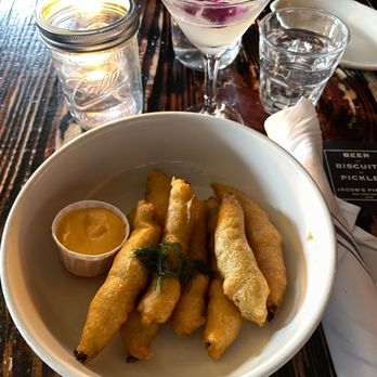 Jacob's Pickles - Fried Pickles - Comfort Food Near Me - New York, New York Jacob's Pickles - Fried Pickles - Comfort Food Near Me - New York, New York