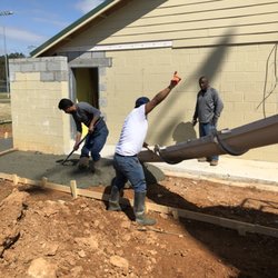 Four Seasons Construction & Development - Pouring concrete