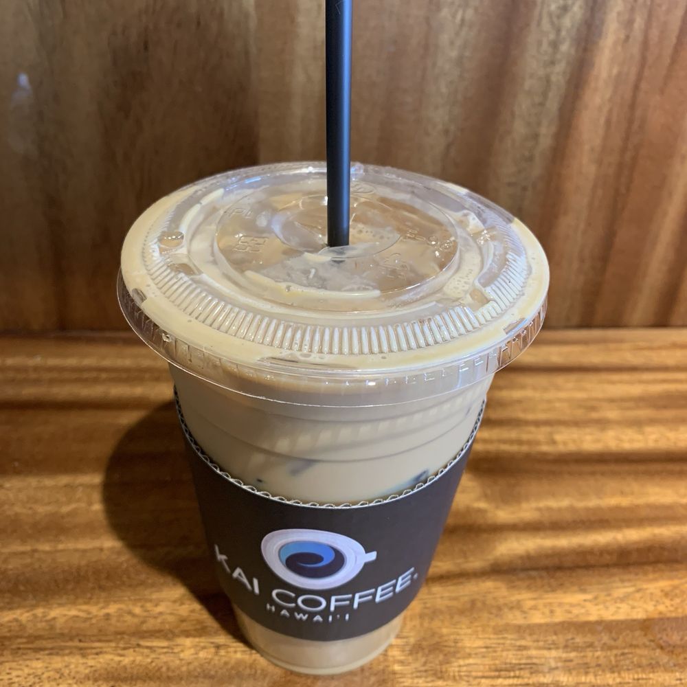 Kai Coffee - Large iced Kai latte - Creperies Near Me - Honolulu, Hawaii Kai Coffee - Large iced Kai latte - Creperies Near Me - Honolulu, Hawaii