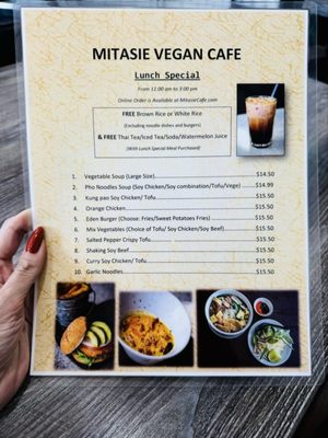 Menu photo 4 Mitasie Vegan Cafe Lake Forest, CA Menu photo 4 Mitasie Vegan Cafe Lake Forest, CA