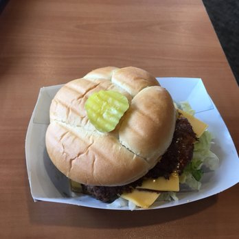 Culver's - OMG! This hamburger was amazingly good. I loved that it was served with a pickle on top. The chocolate malt was delicious. - Burgers Near Me - Twin Falls, Idaho Culver's - OMG! This hamburger was amazingly good. I loved that it was served with a pickle on top. The chocolate malt was delicious. - Burgers Near Me - Twin Falls, Idaho