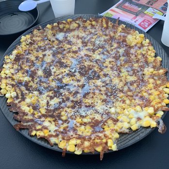 Misoolkwan OC - corn cheese pancake - Korean Near Me - Buena Park, California