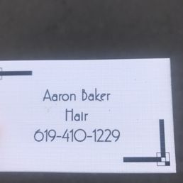 Aaron is the best! Glad I got a hold of him. New number for Matty's Hair Salon is 619-410-1229.