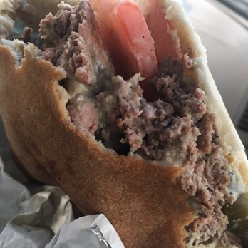 Pyramid Supermarket - Close-up of Kefta kabob sandwich - Grocery Near Me - Orland Park, Illinois Pyramid Supermarket - Close-up of Kefta kabob sandwich - Grocery Near Me - Orland Park, Illinois
