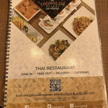 The Thonglor - Menu Sept 2025 - Thai Near Me - San Francisco, California The Thonglor - Menu Sept 2025 - Thai Near Me - San Francisco, California