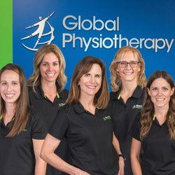 Global Physiotherapy - Five experienced physiotherapists: Jeri Williams, Leasa Stanley, Cindy Coneen, Charlotte Dowhaniuk, and Yvonne Keats.
