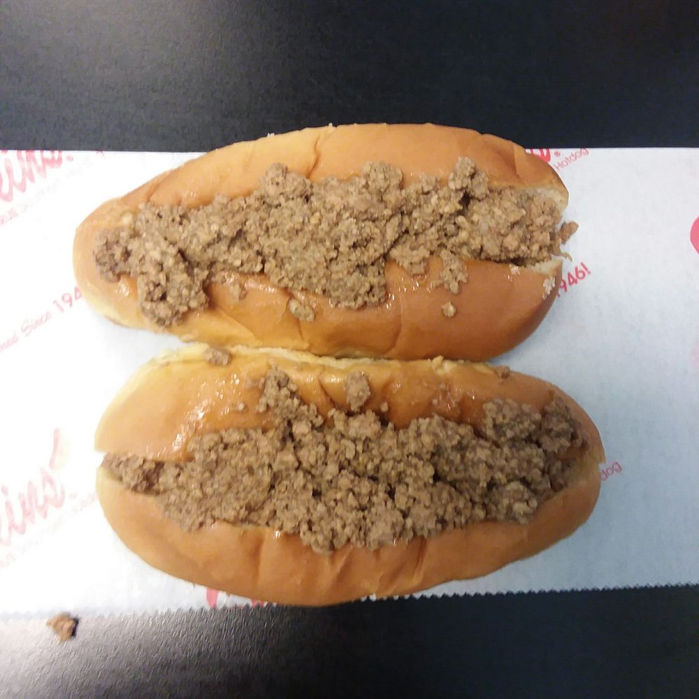 Skins' Hotdogs - wo buns with meat on them - Fast Food Near Me - Anderson, South Carolina Skins' Hotdogs - wo buns with meat on them - Fast Food Near Me - Anderson, South Carolina