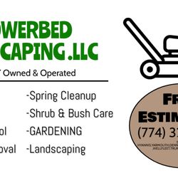 Flowerbed landscaping