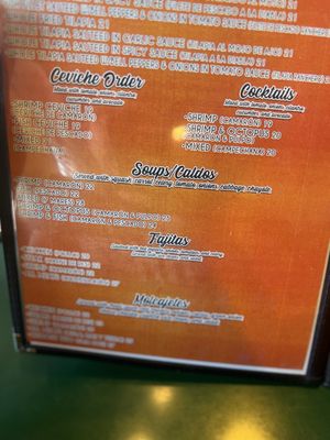 Menu photo 1 Casa Mariachi Bakersfield, CA