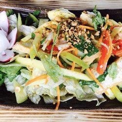 Lotus Restaurant - Mangosalat mit Tofu