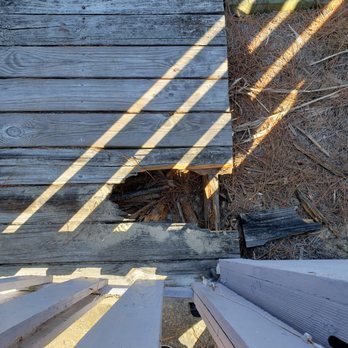 Resort Realty - One of the rotten boards that was on the path to the water! - Vacation Rentals Near Me - Corolla, North Carolina