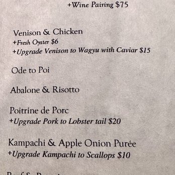 natuRe waikiki - Restaurant Week 2024 prix fixe. 6 course meal. One of two choices (the other is vegan). - French Near Me - Honolulu, Hawaii natuRe waikiki - Restaurant Week 2024 prix fixe. 6 course meal. One of two choices (the other is vegan). - French Near Me - Honolulu, Hawaii