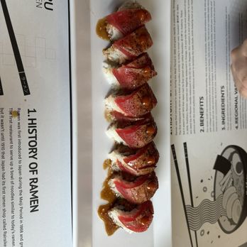 Yoshiharu Ramen - Cajun Tuna Roll - Ramen Near Me - Corona, California Yoshiharu Ramen - Cajun Tuna Roll - Ramen Near Me - Corona, California