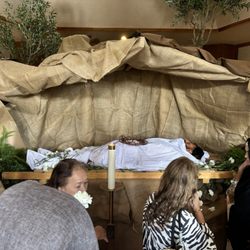 St Thomas More Parish - Live Jesus laid in tomb on Good Friday 2024