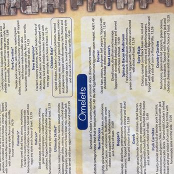 Crackers & Co Cafe - Menus - American Near Me - Mesa, Arizona