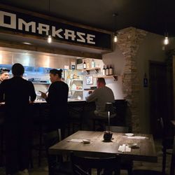 Omakase - Open kitchen and chef's table