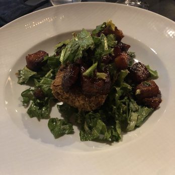 Prohibition Dunedin - Sweet Pork Belly on a crispy fried cornbread! - Gastropubs Near Me - Dunedin, Florida