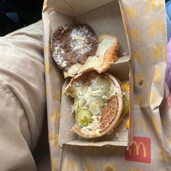 McDonald's - a half eaten sandwich in a box - Fast Food Near Me - Sulphur, Louisiana McDonald's - a half eaten sandwich in a box - Fast Food Near Me - Sulphur, Louisiana