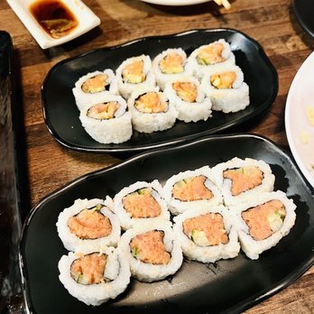 Zu Izakaya - SPICY TUNA ROLL & SALMON ROLL - Asian Fusion Near Me - Tempe, Arizona Zu Izakaya - SPICY TUNA ROLL & SALMON ROLL - Asian Fusion Near Me - Tempe, Arizona