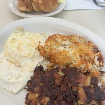 Jack's Restaurant - Set C: jacks special. 2 eggs, hashbrown, grilled muffin, corned beef hash - Breakfast & Brunch Near Me - Honolulu, Hawaii Jack's Restaurant - Set C: jacks special. 2 eggs, hashbrown, grilled muffin, corned beef hash - Breakfast & Brunch Near Me - Honolulu, Hawaii