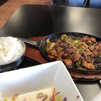 Corner Grille - Korean chicken bbq. I asked for "spicy" and they delivered! Yum!!! - Korean Near Me - Van Nuys, California Corner Grille - Korean chicken bbq. I asked for "spicy" and they delivered! Yum!!! - Korean Near Me - Van Nuys, California