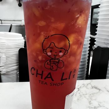 Cha Li Tea Shop - Peach tea - Bubble Tea Near Me - Stow, Ohio Cha Li Tea Shop - Peach tea - Bubble Tea Near Me - Stow, Ohio