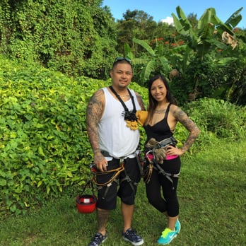 Yunque Ziplining - Right when the zip line was over and we were just enjoying the scenery. - Hiking Near Me - Luquillo, Puerto Rico Yunque Ziplining - Right when the zip line was over and we were just enjoying the scenery. - Hiking Near Me - Luquillo, Puerto Rico