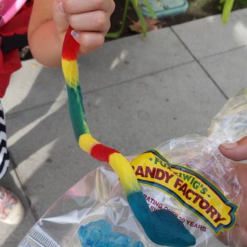 Fuzziwig's Candy Factory - Gummy snake! Big and textured - Desserts Near Me - Coronado, California