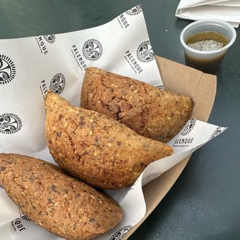Palenque Colombian Food - Empanada Braised Angus beef & potatoes (4 stars) - Colombian Near Me - Brooklyn, New York Palenque Colombian Food - Empanada Braised Angus beef & potatoes (4 stars) - Colombian Near Me - Brooklyn, New York