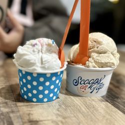 Scoops On Tap - OCT 2026 Flavors - Coconut Birthday Cake & Season of the Twix. ( ^_^)b