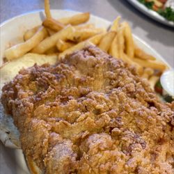 B. Barton's Pub - Hand breaded tenderloin