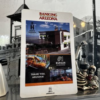 Haunted Hamburger - Sign - Burgers Near Me - Jerome, Arizona Haunted Hamburger - Sign - Burgers Near Me - Jerome, Arizona