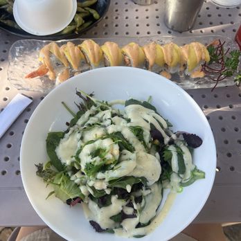 Sushi Fire - Fullerton - House Salad - Ramen Near Me - Fullerton, California