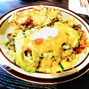 Bellflower Diner - Diner Kitchen Sink Omelette - Breakfast & Brunch Near Me - Bellflower, California