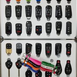Remotes-N-More AUTO Locksmith - Just some of the options for making Customized Smart keys, Remotes and Flip keys.