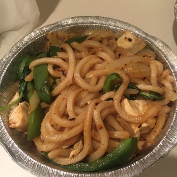 Blue Orchid - Udon Basil with tofu. Flavorful and good. - Pan Asian Near Me - New Haven, Connecticut