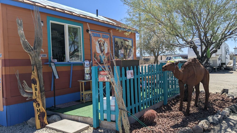 Camel Camp Coffeehouse Logo