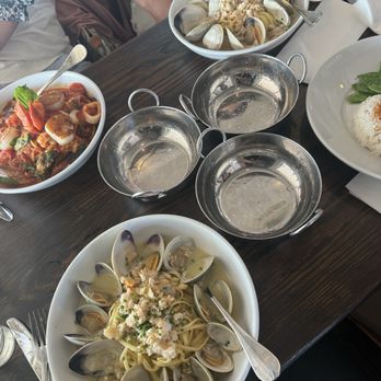 Matunuck Oyster Bar - Clam linguine - Seafood Near Me - South Kingstown, Rhode Island Matunuck Oyster Bar - Clam linguine - Seafood Near Me - South Kingstown, Rhode Island