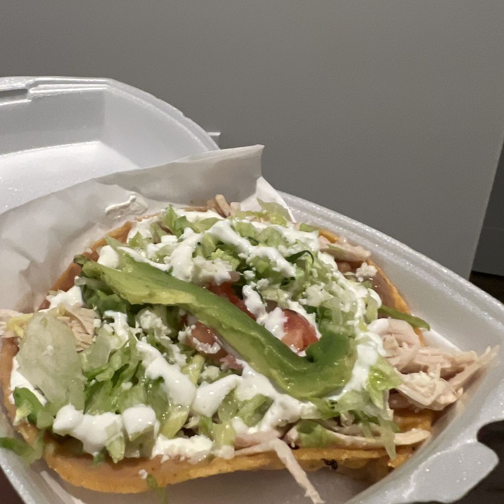 Chicken Tostada